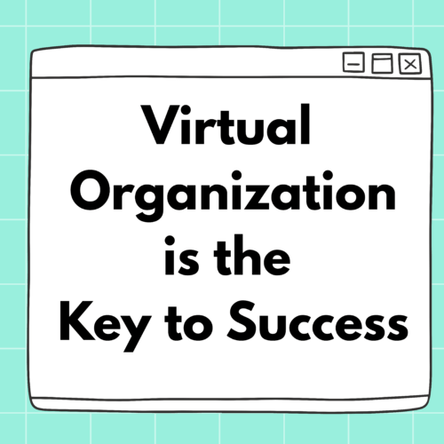Virtual Organization is the Key to Success