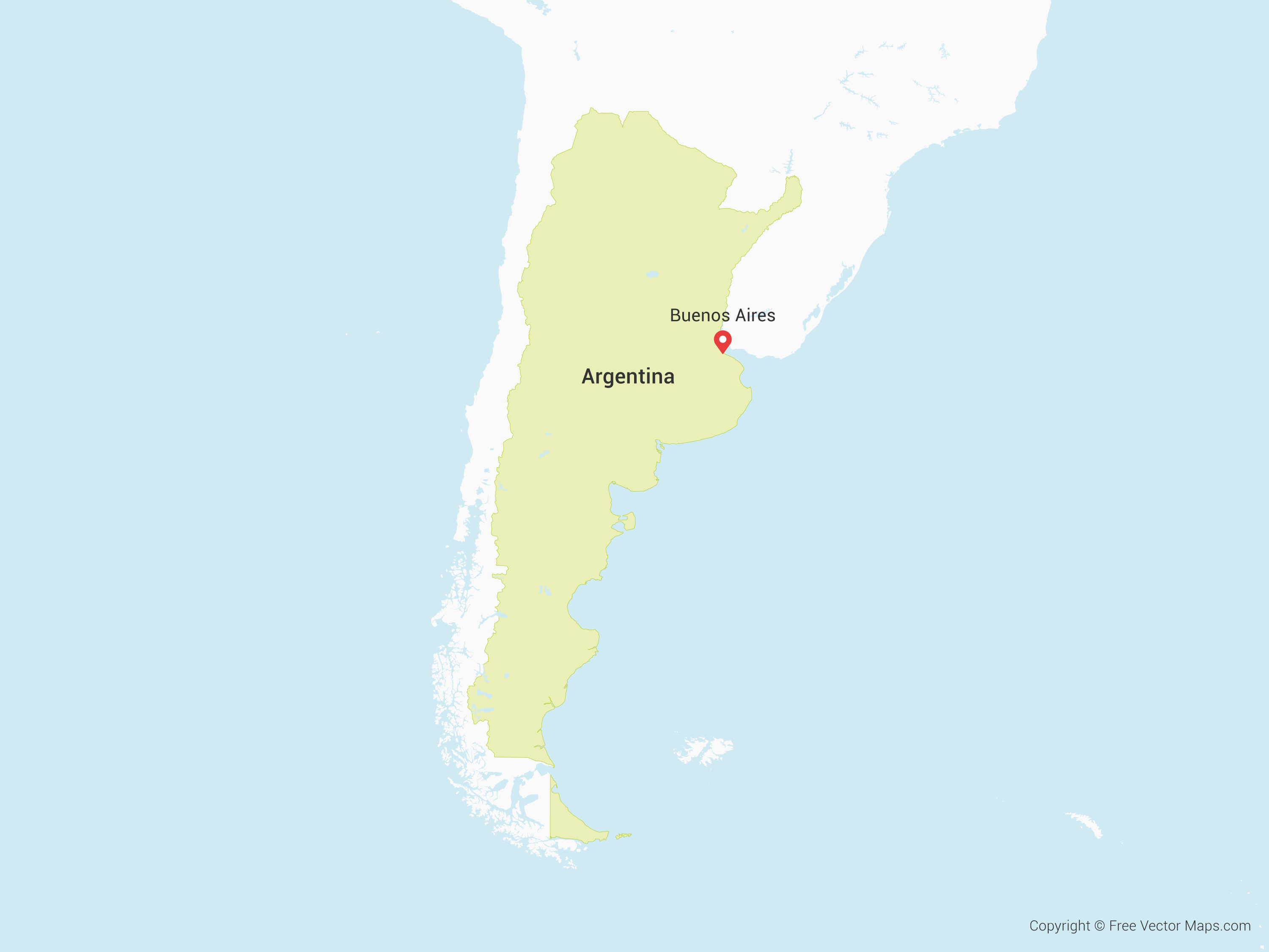 Argentina Map