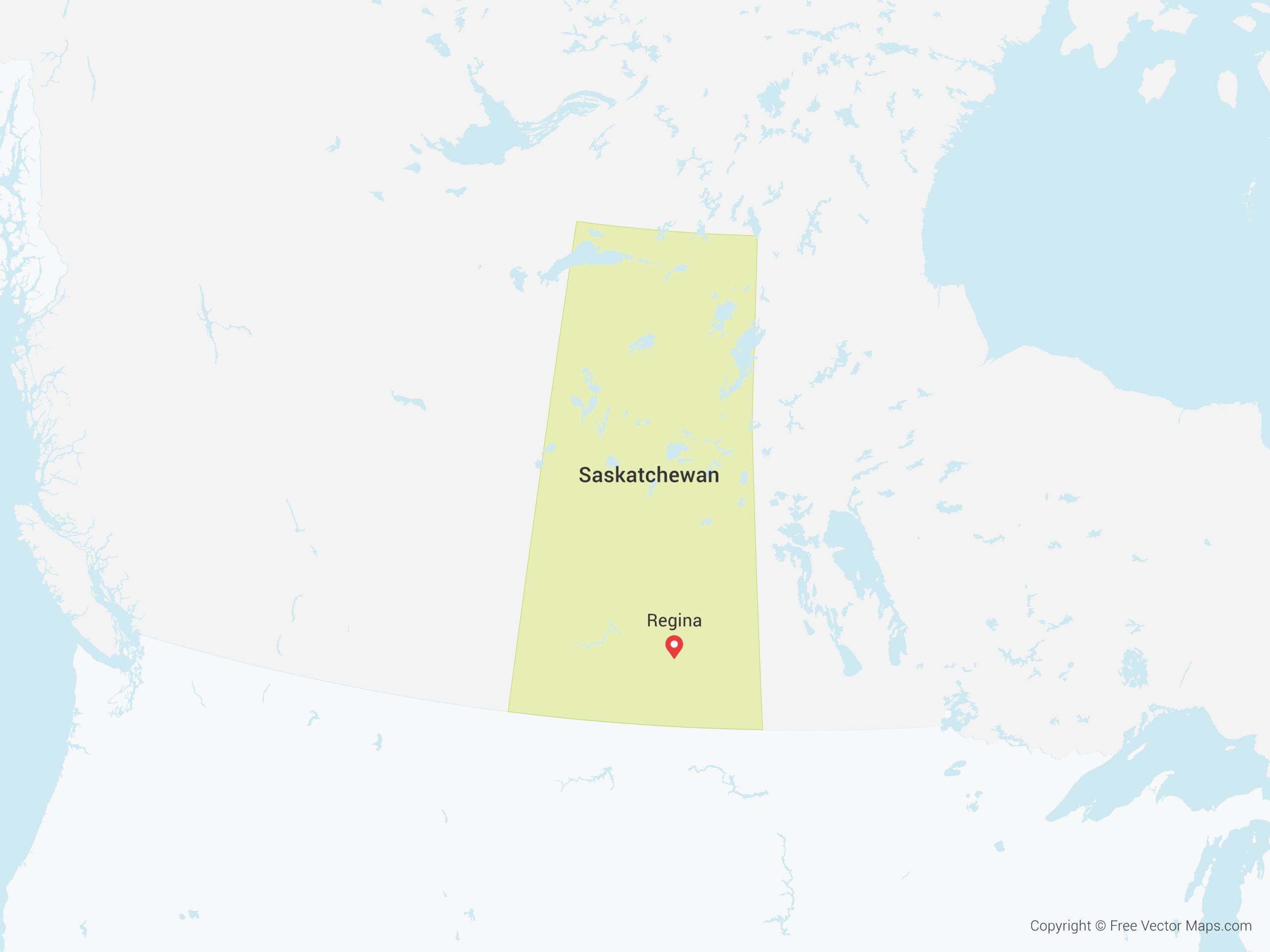 Saskatchewan Map