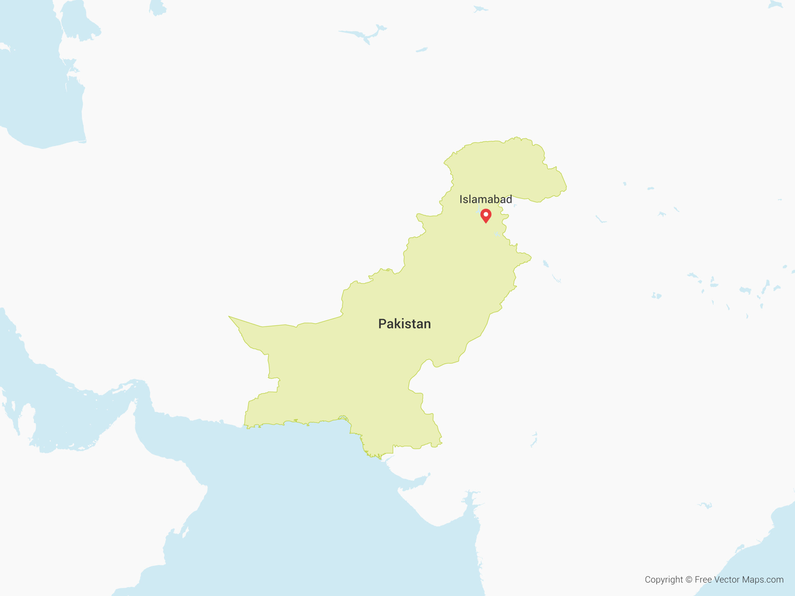 Pakistan Map