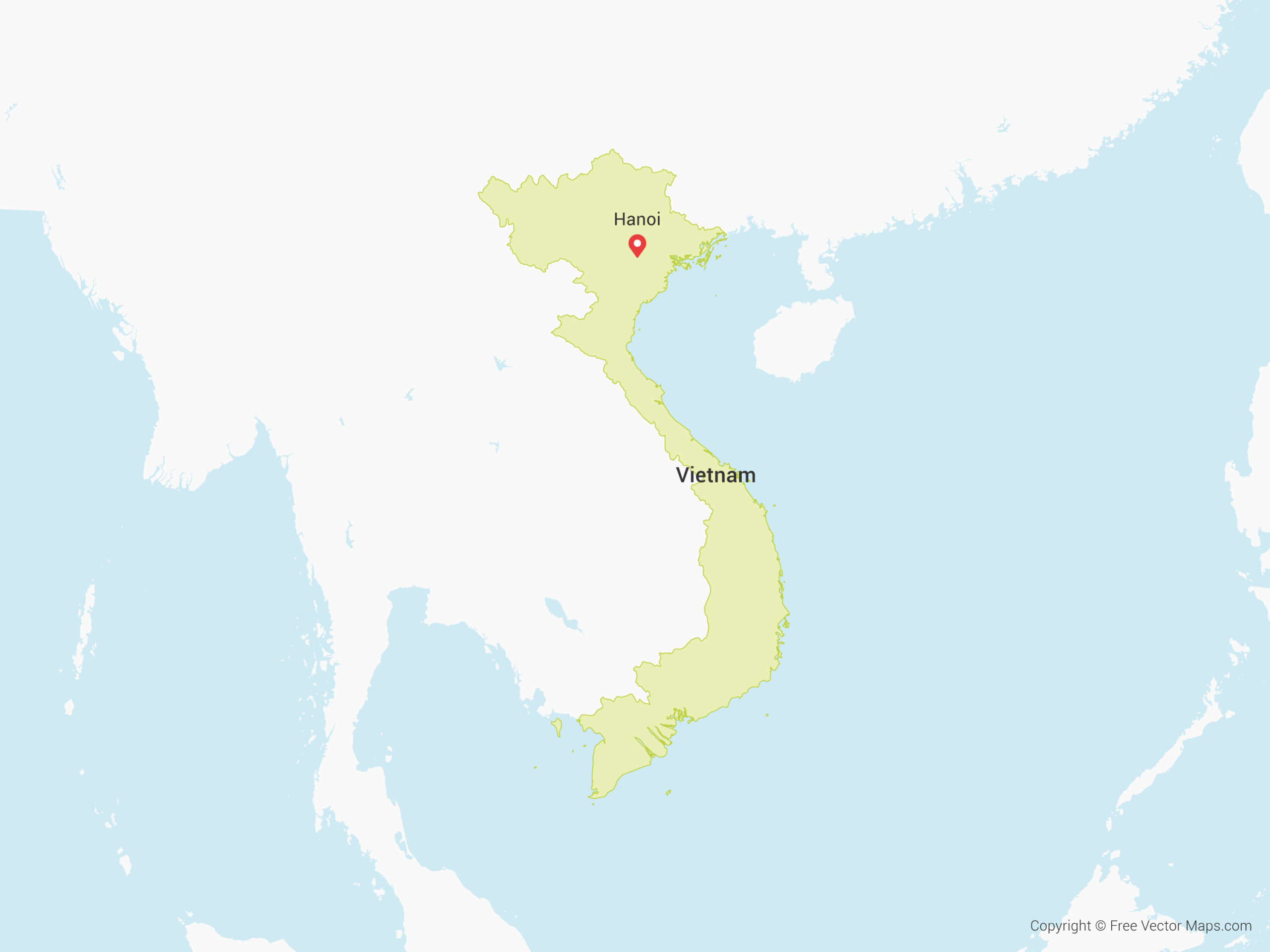 Vietnam Map