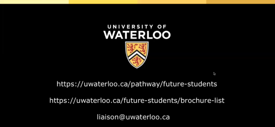 University of Waterloo contact