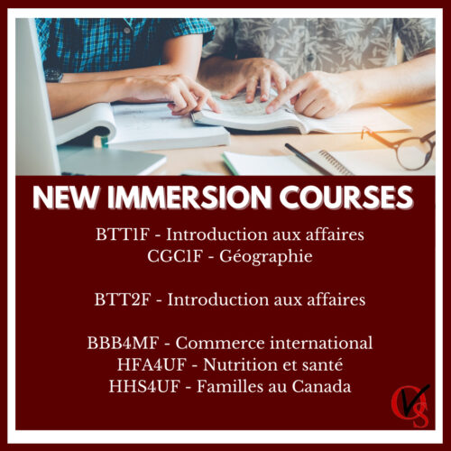 immersion courses